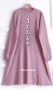 Tunik Wanita Lengan Panjang Nagita Tunik Kaos Katun Combed 24s S M L XL XXL 3XL Baju Atasan Jumbo