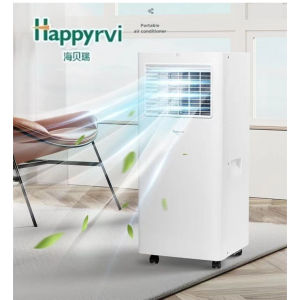 Happyvi Air Conditioner 1HP Integrated Kitchen Bedroom Living Room Multi-Scene Easy Installation Portable Single Cool.