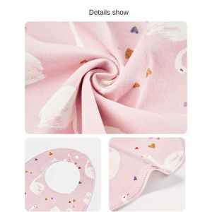 POTIKA U-shaped Bib Baby Waterproof Spit Milk Rice Bib รูป U เด็กกันน้ำน้ำนมข้าว Bib