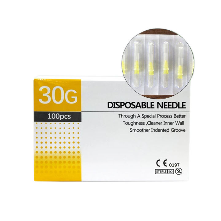 4mm/13mm 30G 32G 34G painless medical micro-plastic injection cosmetic ...