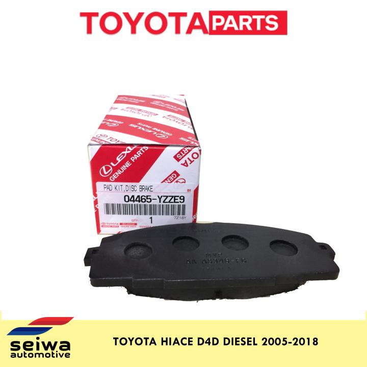 Toyota Hiace D4D 2005-2016 Brake Pads - Toyota Auto Parts - 04465-YZZE9 ...