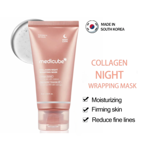 [Authentic product]Medicube Collagen Night Wrapping Mask 75ml .Moisturizing Firming skin Reduce fine lines.Korean skincare
