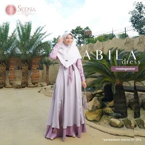 ABILA GAMIS DRESS BY SEENAMODESTY / DRESS MUSLIM CANTIK SYARI