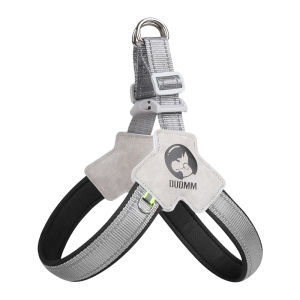 HamshMoc Adjustable Dog Harness Lightweight Pet Harness Reflective Soft with Quick Release Buckle for Small Medium Dogs