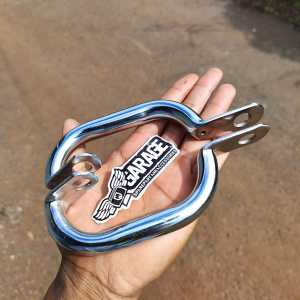 behel samping CB TEBAL SET pegangan samping cb 100 Cb 125 begel set samping cg110 Cg125 cb125s besi crome