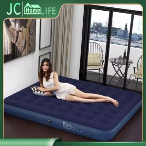 Best Way Inflatable Double Person Air Bed Without Air Pump (67002)