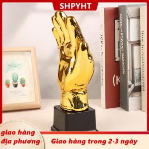[COD] SHPYHT Giao hàng địa phương Găng tay vàng bóng đá người chiến thắng Cúp vàng trophys thủ môn gamesoccer cạnh tranh dành cho người lớn găng tay trường trẻ em awardtrophies cup