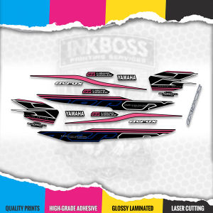 AEROX 155 V1 DECALS (2026 CYBER STYLE 01) MotoKits By Inkboss Creations