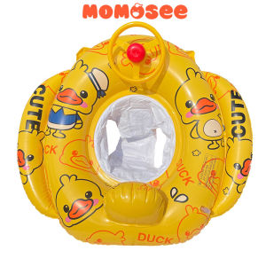 Momosee Ban Renang Anak Karakter Duck Ban Renang Anak Lucu Pelampung Ban Renang WJ2511