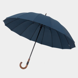 Ô Dù Parachase Lớn Bằng Gỗ Chống Gió 16 Sườn Kinh Doanh Nhật Bản Tay Cầm Dài Ô Mưa Phụ Nữ Đàn Ông 120Cm Golf Ô Trong Suốt