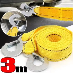 Tow Rope Trailer Heavy Duty Tows Rope with Hook Nylon Emergency Response Parts Vehicle Safety Tow Rope for Car Lorry Van