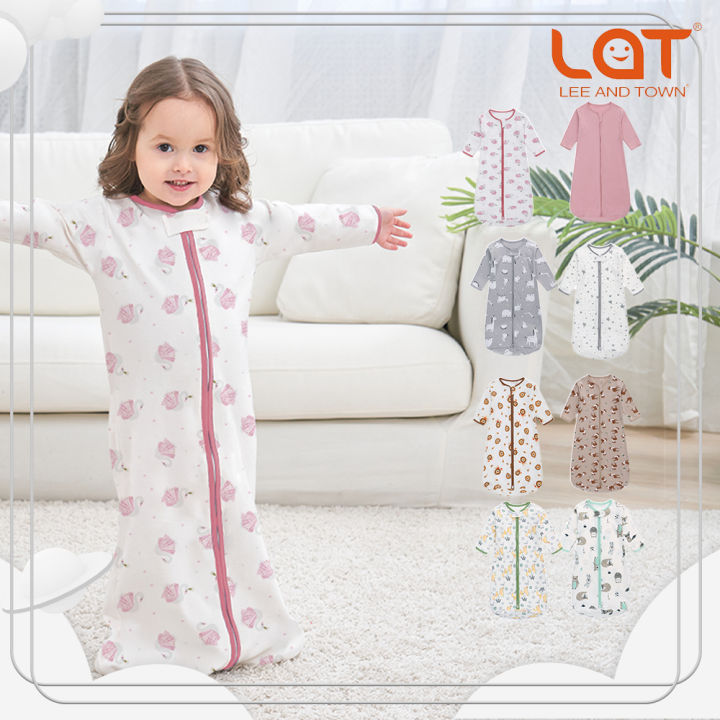 LAT Long Sleeve Baby Swaddle Sleeping wear Cute Newborn Infant