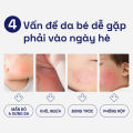 Combo Sữa tắm gội 400ML và Kem chống hăm tã 70G dịu lành cho bé với Calendula hoa cúc hữu cơ. 