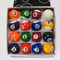 Bola kecil 38 mm Mini Pool Billiard Ball Set 16 pcs Bola Biliar mainan. 