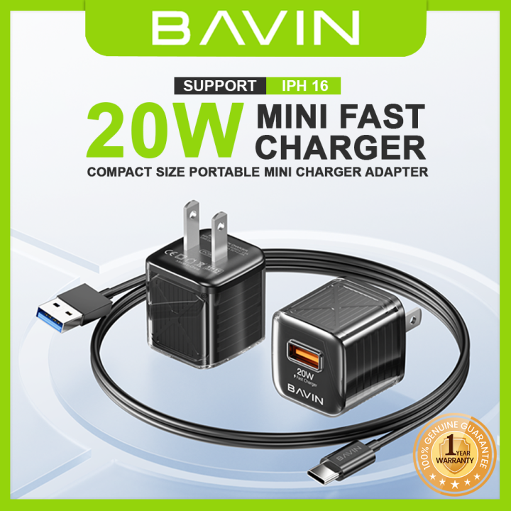 Bavin Charging Iphone With Android Adapter BAVIN C-PC516 Mini Wall