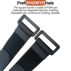 [COD] SHGMYD SPORTS 10ชิ้นหัวเข็มขัดกลับด้านเข็มขัดสายรัด Velcro สาย Tachograph จักรยาน สายรัดลวด