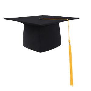 High School University Academic Graduation Hat / Topi Konvo Convocation Cap