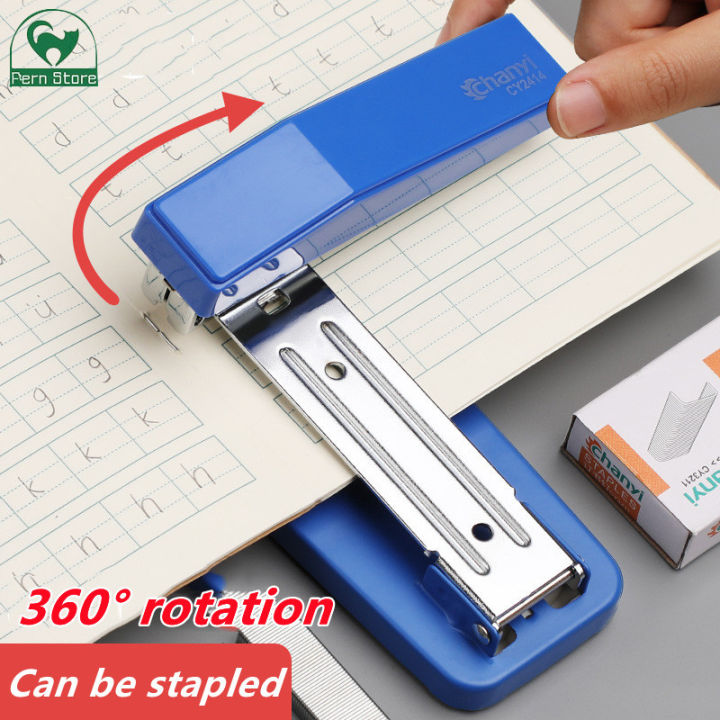 Fs 414 เครื่องเย็บกระดาษ แม็กเย็บกระดาษ ที่เย็บกระดาษ Stapler เย็บกลาง