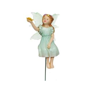 Vườn Cổ Tích thu nhỏ Cổ Tích Nhà bức tượng nhỏ trong vườn Phụ kiện cho sân vườn ngoài trời nhựa thủ công