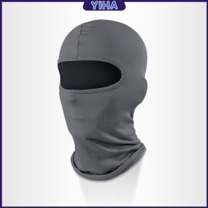 Yiha หน้ากากกันฝุ่นและบังแดด กัน UV หน้ากากกันฝุ่นจักรยาน หมวกโม่ง outdoor riding mask