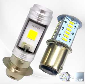 PAKET LAMPU LED DEPAN H6 2 SISI BEBEK PLUS STOP BELAKANG 30 MATA LED RUNNING UNIVERSAL SEMUA MOTOR ISTANAMOTOR55