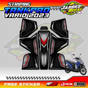 TANKPAD PELINDUNG DASBOR STICKER VARIASI MOTOR HONDA VARIO 125 TAHUN 2023