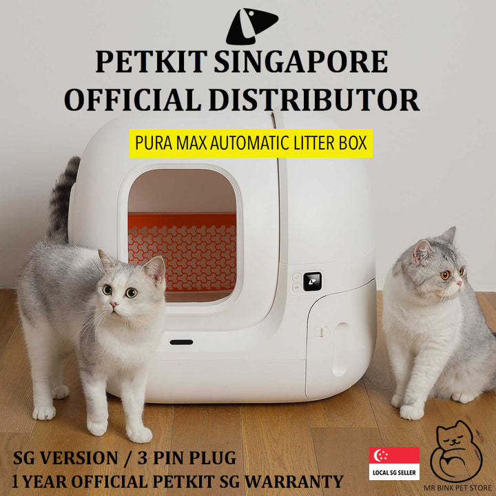 (New Stock 21 June)PETKIT Pura Max SelfCleaning Automatic Cat Litter