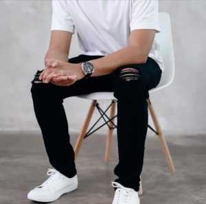 CELANA JEANS PANJANG PRIA SOBEK LUTUT HITAM STRECTH Celana Ripped Jeans Pria / Celana Jeans Sobek Stretch Denim Celana Jeans Pria Panjang Sobek Lutut Jeans Ripped Shoft Jeans Strecth celana jeans pria / celana rippped pria / celana sobek lutut pria