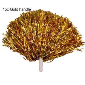 FZIPUA 1pc/1Pair Concert Fancy Double hole handle Cheerleading Cheering Ball Club Sport Supplies Cheerleader pompoms Dance Party Decorator