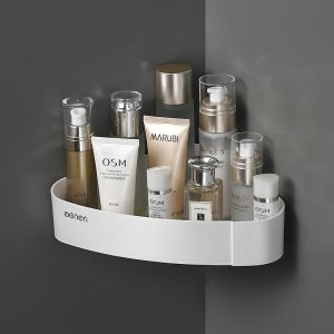 Kệ Góc Tam Giác Đựng Đồ Nhà Tắm Nhà Bếp OENON Nhựa ABS Cao Cấp Gắn Tường Tiện Lợi