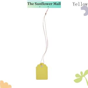 Sunflower 100Pcs Garden Plant Labels Plastic Plant Tags Nursery Markers Flower Pots