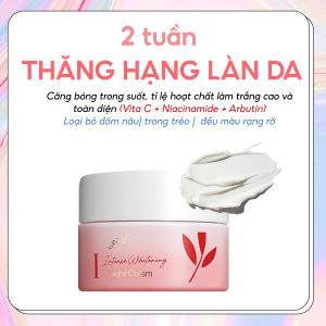 [Mới-Trắng hơn] Kem Dưỡng Trắng Da Mặt Mờ Thâm Chống Lão Hóa Vi Tảo Đỏ Trắng Hồng Tự Nhiên GUO 30g