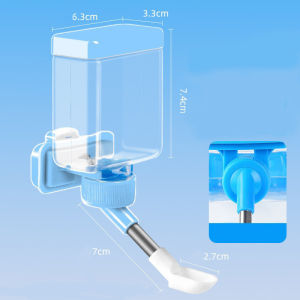 YOUYITIAOYU Bird Water Dispenser Automatic Bird Food Feeder Hanging Cage Food Dispenser Splash-Proof