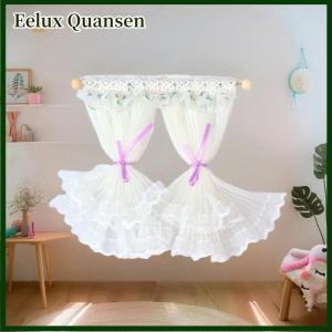 Eelux 1 12 Dollhouse ren rèm cửa mô hình Dollhouse phòng ngủ phòng khách trang trí búp bê Nhà Phụ kiện nội thất vi cảnh trang trí