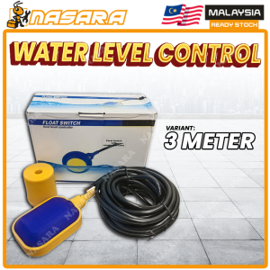 Nasara 3M / 5M / 7M / 10M Float Switch Cable Water Tank Level Controller Fluid Sensor Suis Kawalan Air Automatik