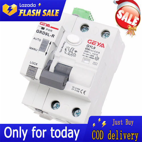 Dispositivo Di Richiusura Automatica GEYA Per RCCB - Interruttore Differenziale 2P 40A 30mA, AC220V - Foto 5