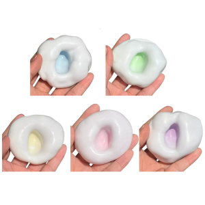 Squeeze Cats Paws Relief Toy with Soft Elastic Materials Elastic Kneadable Toy for Stress Reduction and Relaxation