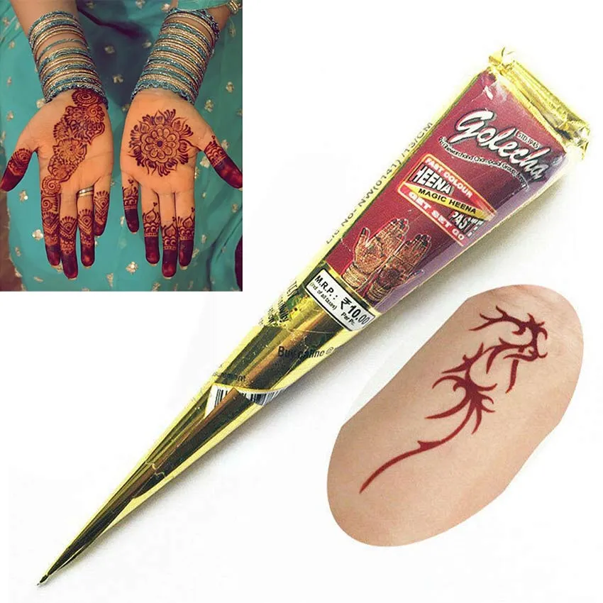 8 Kaveri Natural Brown Henna Cone W/free 2 Free Pack Small/medium 2 Sided  Multicolor Temporary Tattoo Sticker Bindis - Etsy Canada | Henna tattoo  hand, Henna designs hand, Best mehndi designs