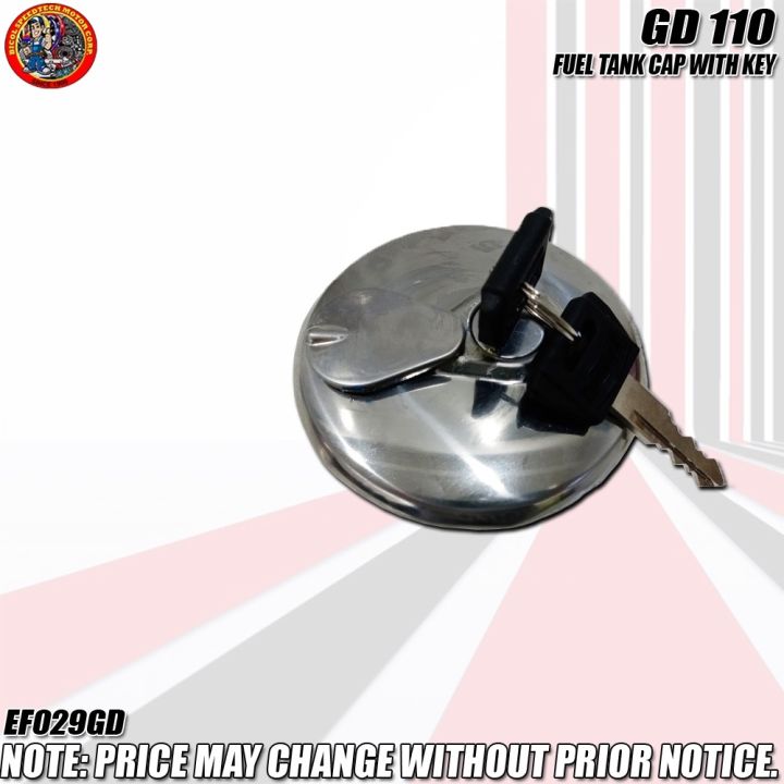 [Spot] GD110 FUEL TANK CAP WITH KEY (EF029GD) Lazada PH