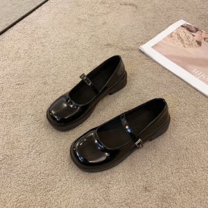 ส่งใน24ชมรองเท้าหนังเเมรี่เเจนหัวกลมสุดหวาน เหมาะกับการแต่งตัวหลากหลาย