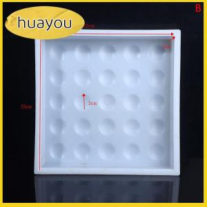 huayou DIY Paving Brick Mould Shaped Walk Maker Reusable Concrete Path Maker Mold SteppingFor Lawn Patio Yard Garden