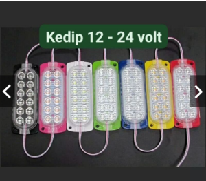 LED MODUL BAK KEDIP ULTRASONIC 12LED 12VOLT/24VOLT
