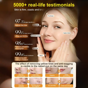 Salmon Water Glow Essence Is Introduced into the Smearable Essence to Firm Anti Wrinkle Brighten and Repair三文鱼水光抗皱精华液