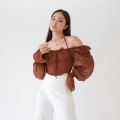 Gwen Sabrina Top / Blouse / Korean Top. 