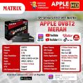 SET TOP BOX MATRIX APPLE DVB-T2 / STB MATRIX APPLE MERAH. 