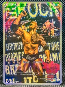 WWE: The Rock SAR Pokemon Card