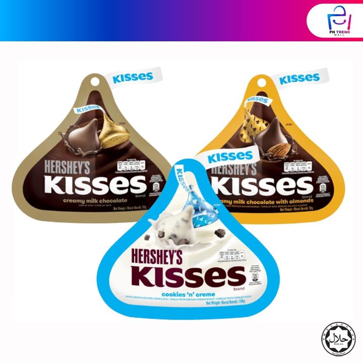 Hershey Kisses Chocolate 36g   82g   146g Snack Coklat Hershey 巧克力 