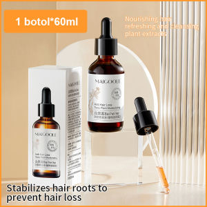 Hair Growth Serum 60ml Hair serum Hair tonic Hair Thickening Anti Hair Promote Hair Growth Herbal Anti Hair Loss 生发液