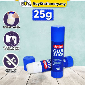 Artline Glue Stick 8g / 25g / 40g -(1s/PCS) Gam Kertas Stationary Stationery Alat Tulis UHU Alternate School DIY Craft