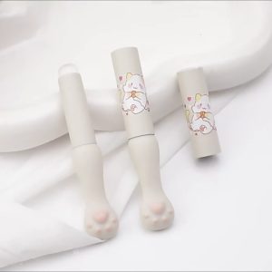 Silicone đa chức năng cọ trang điểm bôi cho môi và che khuyết điểm mặt pha trộn tái sử dụng với nắp bảo vệ